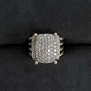 DAVID YURMAN Wheaton® Ring with Pavé Diamonds